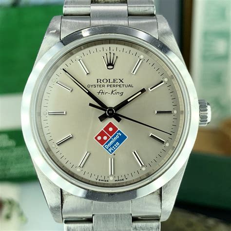 vintage rolex dominos pizza ladies|Rolex air king Domino's Pizza.